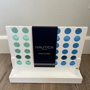 BRAND NEW Nautica Acrylic Connect 4 Game